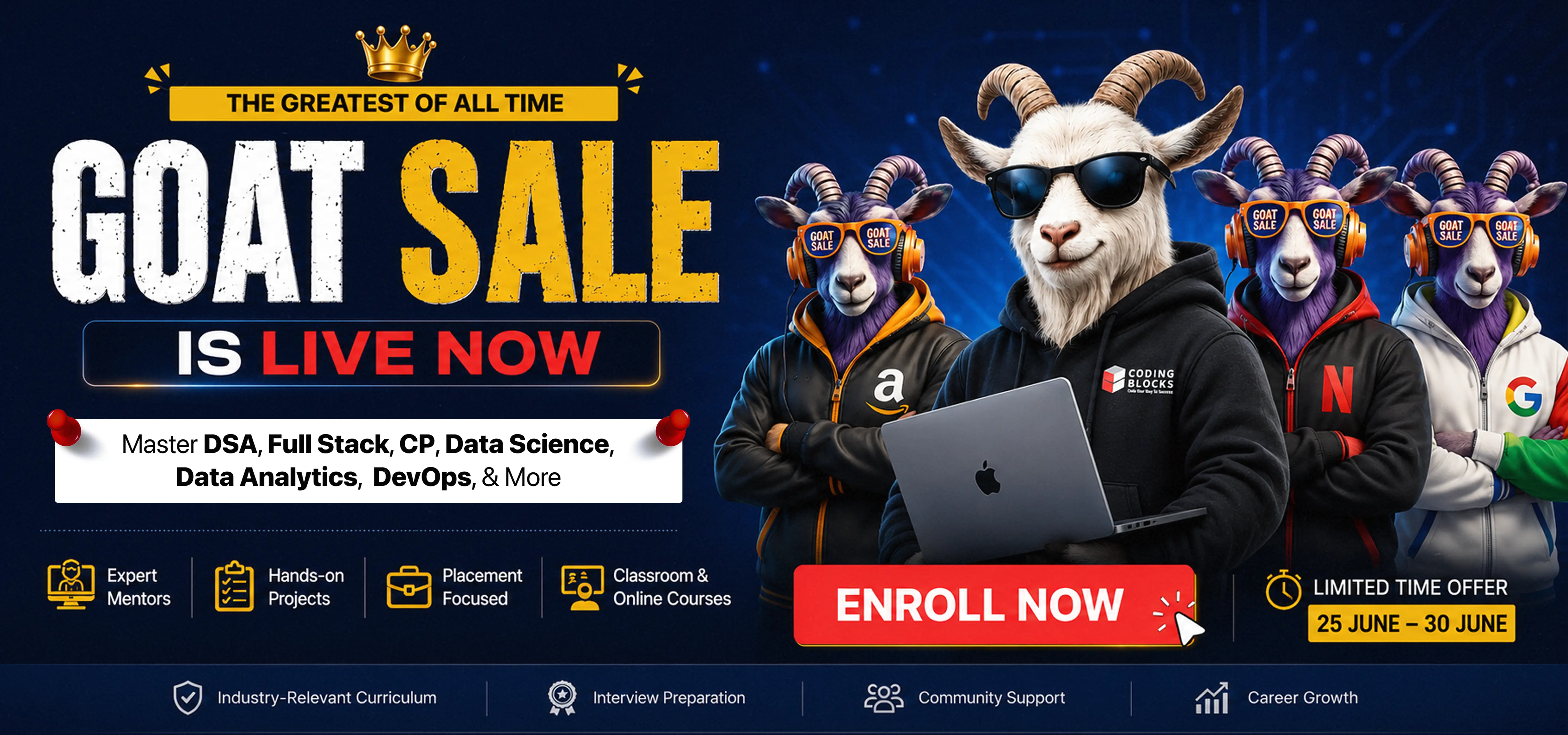 Goat Sale Banner
