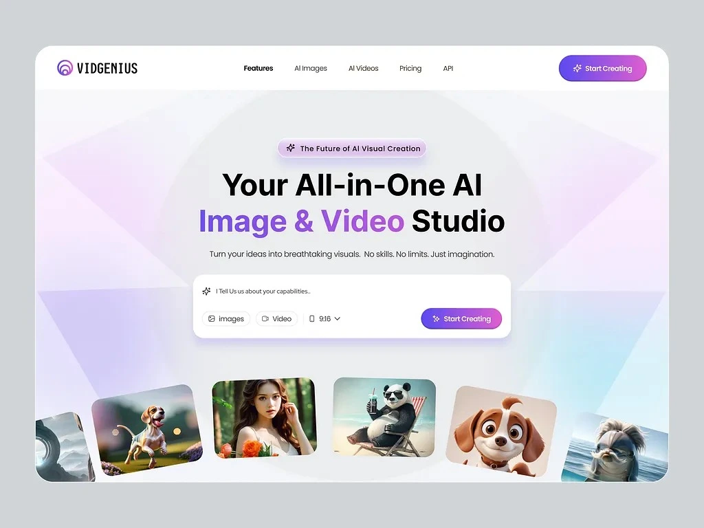 AI Image Generation Platform